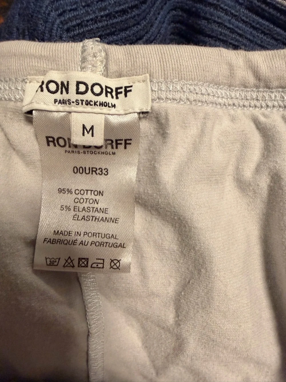 Men's Lightweight Blueish White Boxer Briefs - Ron Dorff M - Picture 2 of 4